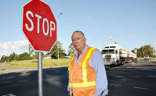 REALISTIC: Cr Larry Friske is calling on Main Roads to have an urgent look at the Matilda intersection in view of the deadly blind spot highlighted by The Gympie Times. REALISTIC: Cr Larry Friske is calling on Main Roads to have an urgent look at the Matilda intersection in view of the deadly blind spot highlighted by The Gympie Times.